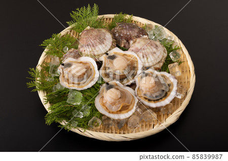 Scallops with shell Scallops with shell 85839987