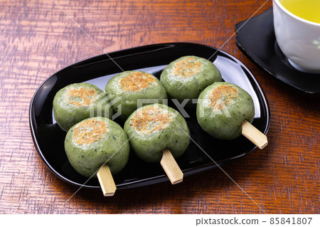 Mugwort dumplings Mugwort dumplings 85841807