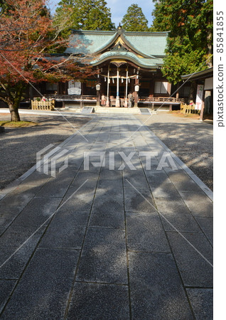 "Haiten" of the Taima Furu Shrine (13, Naitocho, Naruto City, Tokushima Prefecture) "Haiten" of the Taima Furu Shrine (13, Naitocho, Naruto City, Tokushima Prefecture) 85841855