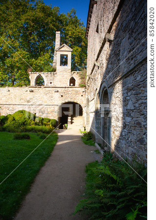 Beauport Abbey is a charming abbey in northern Brittany, France. Beauport Abbey is a charming abbey in northern Brittany, France. 85842020