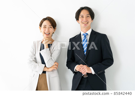 Middle business female male Middle business female male 85842440