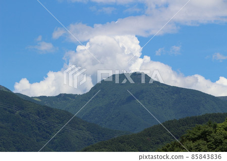 Utsukushigahara plateau area and sky Utsukushigahara plateau area and sky 85843836