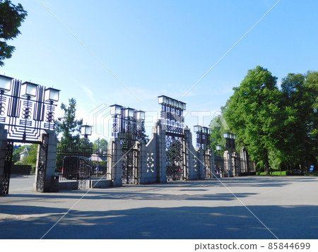 Norway Frognel Park Vigeland Sculpture Park Main Gate Norway Frognel Park Vigeland Sculpture Park Main Gate 85844699