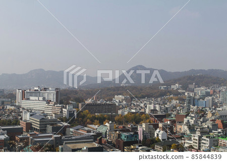 View of downtown Seoul from Naksan Park View of downtown Seoul from Naksan Park 85844839