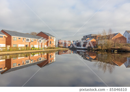 Fairfield junction on the Ashton Canal, Manchester, UK. 85846810