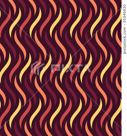 Vector color seamless Wavy background texture 85846930