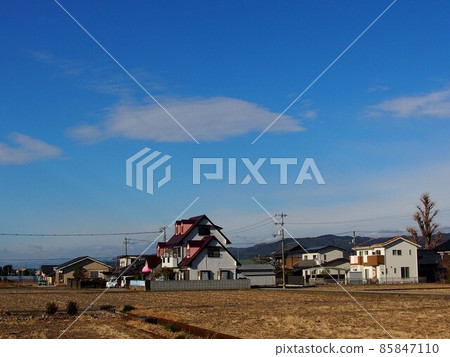 冬天的天空和Kachō平原(22年1月) 冬天的天空和Kachō平原(22年1月) 85847110