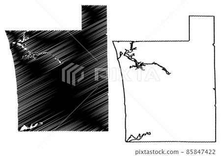 Ottawa County, Michigan (U.S. county, United States of America, USA, U.S., US) map vector illustration, scribble sketch Ottawa map Ottawa County, Michigan (U.S. county, United States of America, USA, U.S., US) map vector illustration, scribble sketch Ottawa map 85847422