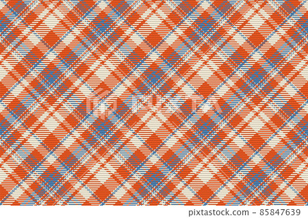 Seamless pattern of scottish tartan plaid. Repeatable background with check fabric texture. Vector backdrop striped textile print. 85847639