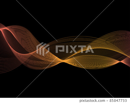 Line art background frame 85847733