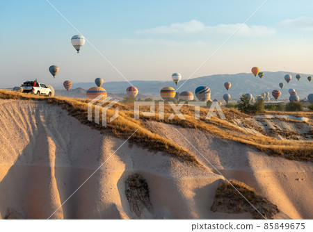 Flying over Cappadocia 85849675