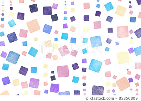 Background material_watercolor texture_pastel color 85850809