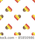 Logo art hearts love seamless background pattern 85850986