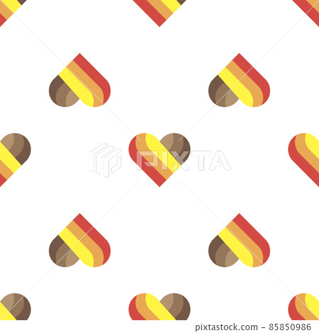 Logo art hearts love seamless background pattern Logo art hearts love seamless background pattern 85850986