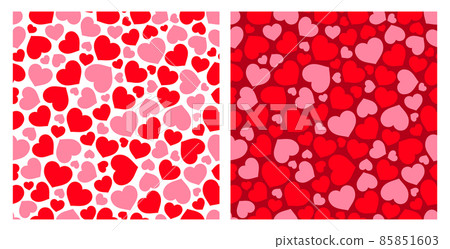 Seamless Pattern With Hearts 85851603