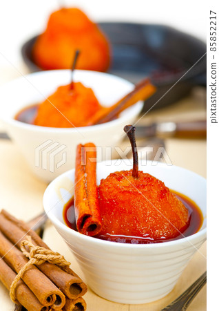 poached pears delicious home made recipe 85852217