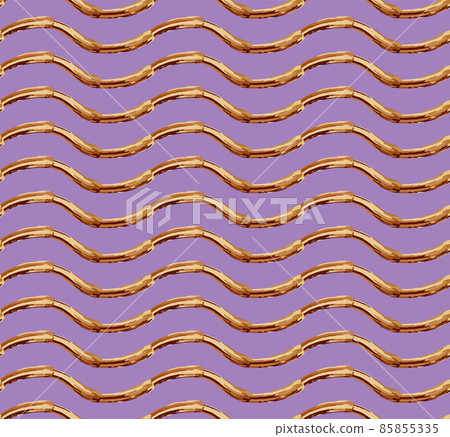Geometric horizontal waves, gold palette color seamless pattern. Ink brush hand painted shapes, watercolor effect. Lilac, violet easy editable color background. Vector Geometric horizontal waves, gold palette color seamless pattern. Ink brush hand painted shapes, watercolor effect. Lilac, violet easy editable color background. Vector 85855335