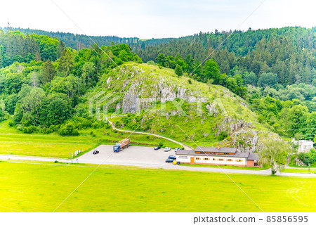 Karst landscape around Balcarka Cave 85856595
