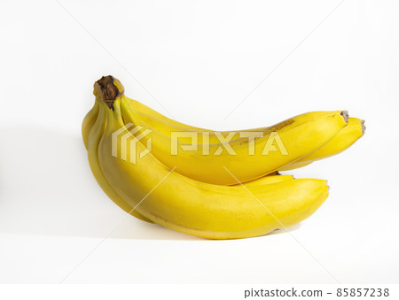 A bunch of bananas on a white background. life style. Isolate. A bunch of bananas on a white background. life style. Isolate. 85857238