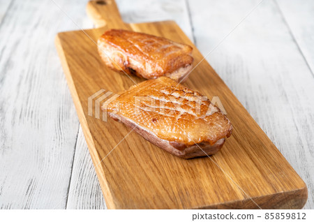 Fried duck breast 85859812