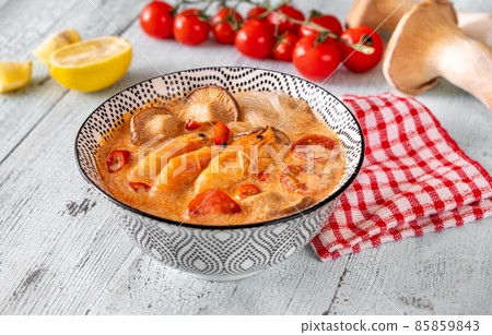 Bowl of Tom Yum 85859843