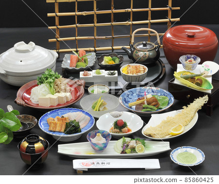 Conger eel kaiseki Conger eel kaiseki 85860425