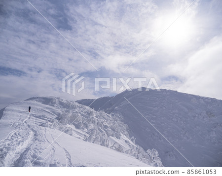 從荒島山看荒島山頂 從荒島山看荒島山頂 85861053