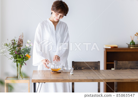 女性下午茶時間 85863547