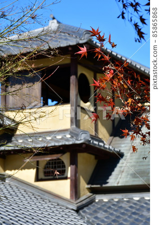Autumn leaves in full bloom, Jozanen in autumn, Shisenkaku Autumn leaves in full bloom, Jozanen in autumn, Shisenkaku 85865868