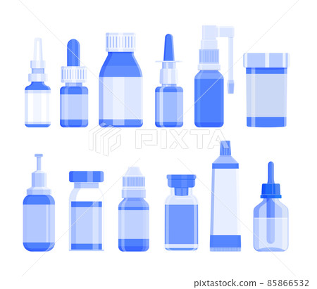 Medicine, pharmacy set of drugs, Set of medicines Vector Medicine, pharmacy set of drugs, Set of medicines Vector 85866532