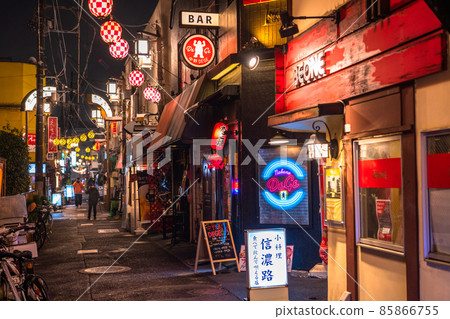 《Tokyo》 Nostalgic bar in front of Nakano station 《Tokyo》 Nostalgic bar in front of Nakano station 85866755