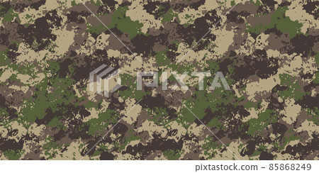 迷彩圖案-無縫背景材質紋理 85868249