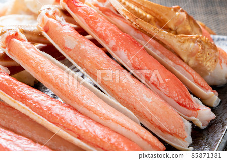 Crab snow crab legs up. Crab snow crab legs up. 85871381