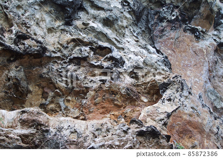 Details and forms of rocks on Railay peninsula, Thailand 85872386