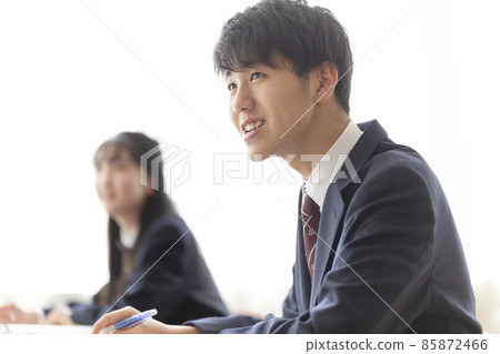 High school students taking classes 85872466