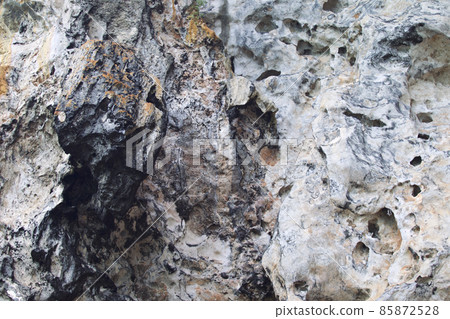Details and forms of rocks on Railay peninsula, Thailand 85872528