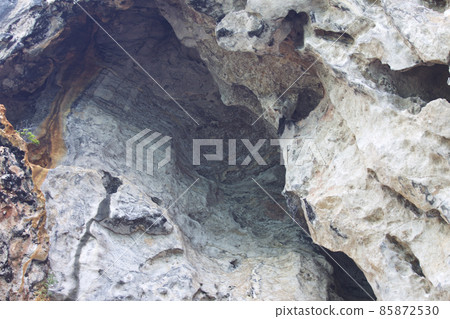 Details and forms of rocks on Railay peninsula, Thailand 85872530