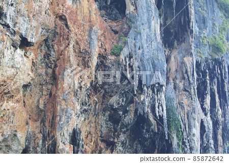 Details and forms of rocks on Railay peninsula, Thailand Details and forms of rocks on Railay peninsula, Thailand 85872642