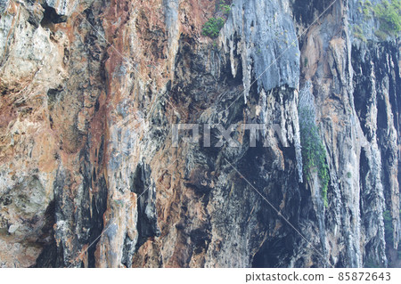 Details and forms of rocks on Railay peninsula, Thailand Details and forms of rocks on Railay peninsula, Thailand 85872643