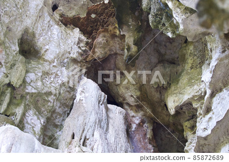 Details and forms of rocks on Railay peninsula, Thailand Details and forms of rocks on Railay peninsula, Thailand 85872689