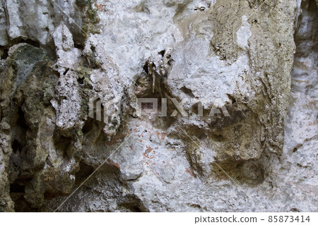 Details and forms of rocks on Railay peninsula, Thailand 85873414