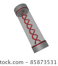Container containing red chemicals 85873531