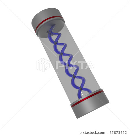 Container containing blue chemicals 85873532