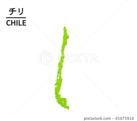 智利世界地圖插圖 智利世界地圖插圖 85873918