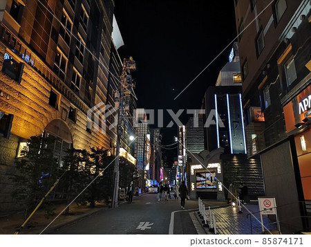 Night scenery around Kabukicho, Shinjuku Night scenery around Kabukicho, Shinjuku 85874171