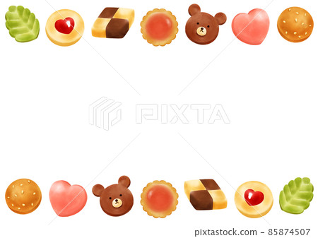 Cookie frame top and bottom Cookie frame top and bottom 85874507