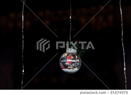 Clear Ball Ornament Clear Ball Ornament 85874978