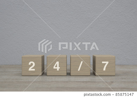 Business full time service concept 85875147