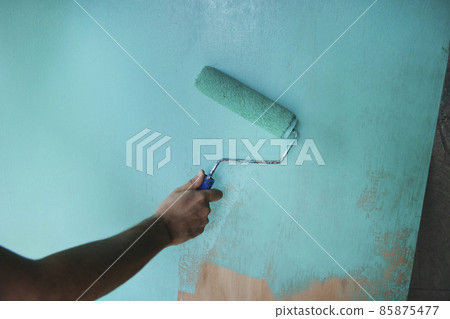 DIY Paint Roller Tiffany Blue DIY Paint Roller Tiffany Blue 85875477
