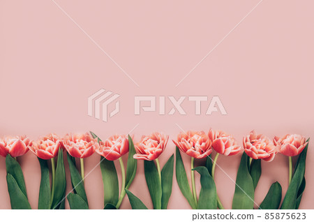 Flower Bouquet from Parrot Tulips 85875623